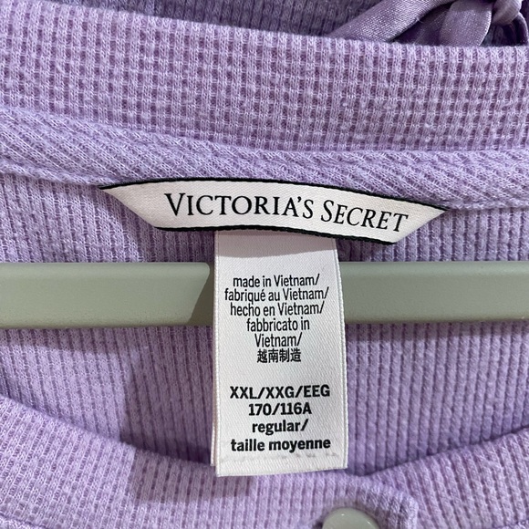 Purple Button-Up Lounge Set - Picture 3 of 8